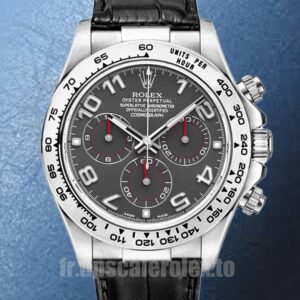 Rolex Daytona Pour des hommes 116519 40mm Regardez Argenté