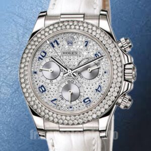 Rolex Daytona Pour des hommes 116589 40mm Cadran pavé de diamants Automatique