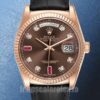Rolex Day-Date 118135-0085 36mm Pour des hommes Bracelet en cuir