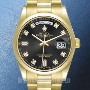 Rolex Day-Date 36mm 118208-83208 Pour des hommes Automatique