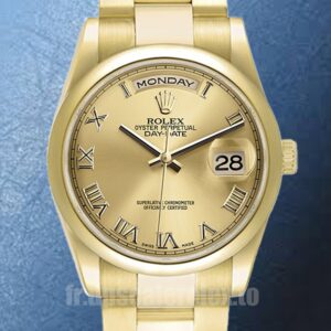 Rolex Day-Date 36mm 118208 Pour des hommes Automatique