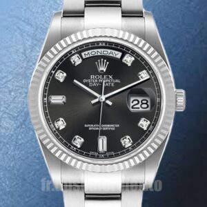 Rolex Day-Date 118239 Pour des hommes 36mm Cadran noir