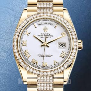 Rolex Day-Date Pour des hommes m118348-0151 36mm Ton d'or Président Bracelet