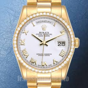 Rolex Day-Date 36mm Pour des hommes m118348-0150 Ton d'or Président Bracelet
