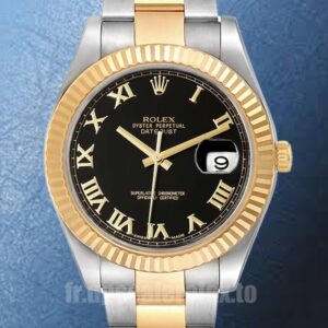 Rolex Datejust Pour des hommes 41mm 126333 Bracelet Huître Argenté