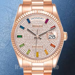 Rolex Day-Date 36mm m128235-0039 Pour des hommes Regardez Président Bracelet