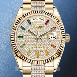 Rolex Day-Date m128238-0052 36mm Pour des hommes Président Bracelet