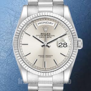 Rolex Day-Date 36mm Pour des hommes m128239-0005 Cadran gris