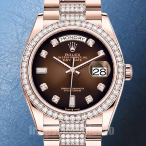 Rolex Day-Date m128345rbr-0041 36mm Pour des hommes Automatique Regardez