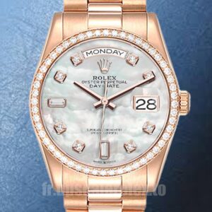 Rolex Day-Date 36mm m128345rbr-0028 Pour des hommes Président Bracelet