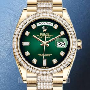 Rolex Day-Date Pour des hommes m128348rbr-0036 36mm Regardez Automatique