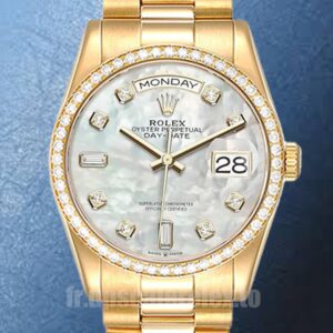 Rolex Day-Date m128348rbr-0017 36mm Pour des hommes Président Bracelet Regardez