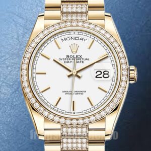 Rolex Day-Date 36mm Pour des hommes m128348rbr-0048 Président Bracelet