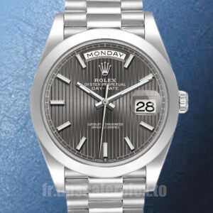 Rolex Day-Date Pour des hommes 40mm m228206-0011 Argenté