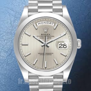 Rolex Day-Date Pour des hommes m228206-0034 40mm Argenté Regardez