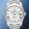 Rolex Day-Date Pour des hommes m228206-0028 40mm Automatique Cadran blanc