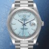 Rolex Day-Date Pour des hommes 41mm m228236-0005 Cadran bleu