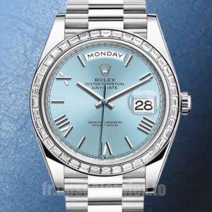 Rolex Day-Date m228396tbr-0030 Pour des hommes 41mm Argenté