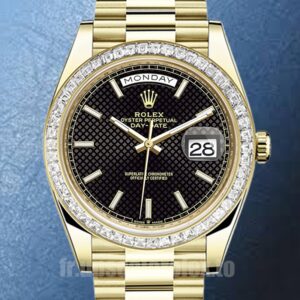 Rolex Day-Date m228398tbr-0004 Pour des hommes 41mm Regardez Ton d'or