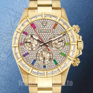 Rolex Daytona 40mm Pour des hommes 116568 Regardez Bracelet Huître