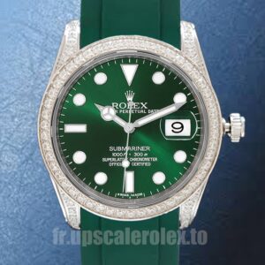 Rolex Submariner 116610 Pour des hommes 40mm Élastique