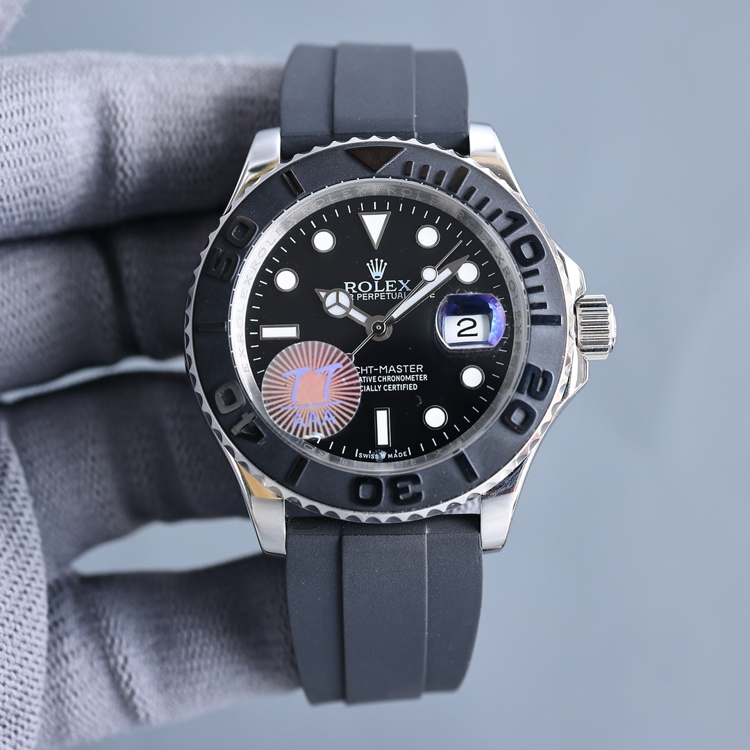 Bracelet en caoutchouc Rolex Yacht-Master 40 mm pour homme PMX013 – FRUR